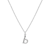 B Alphabet Necklace