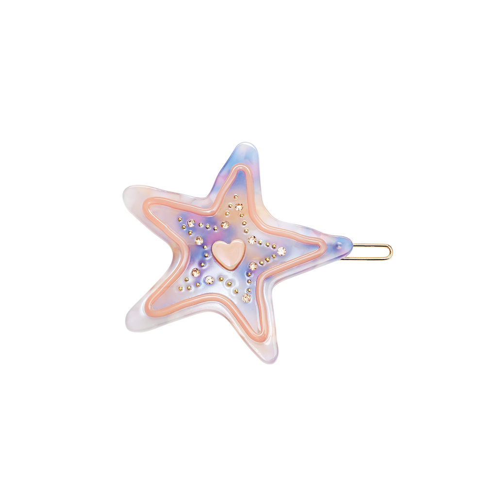 Big Star Hair Clip Illusion Blue