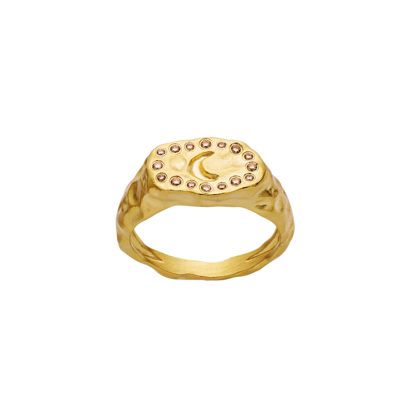 Maanesten - J Alphabet Ring - 4936a main image 0
