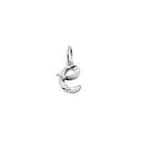 E Alphabet Pendant