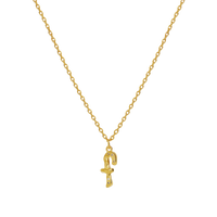 F Alphabet Necklace