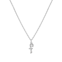 F Alphabet Necklace