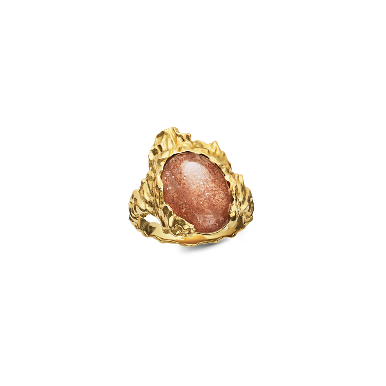 MAANESTEN C Alphabet Ring