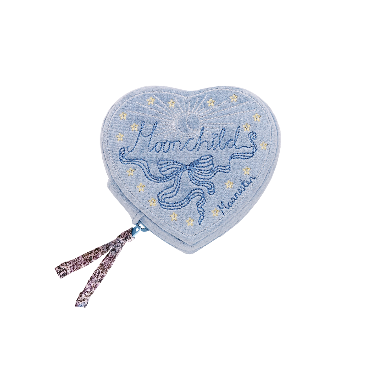 Heart Jewelry Box Sky Blue