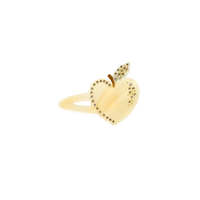 Heart Apple Hairclip Pear Sorbet