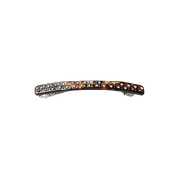 Jaclin Hair Clip Dark Tortoise