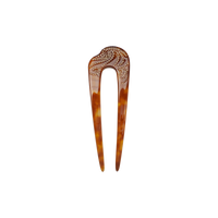 Madi French Hair Pin Tortoise Shell