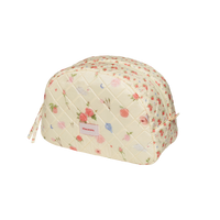 Makeup Bag Big Roses and Shells