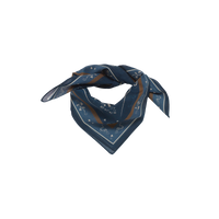 Olena Scarf 53x53 Navy