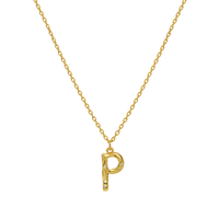 P Alphabet Necklace