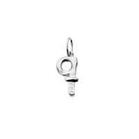 Q Alphabet Pendant