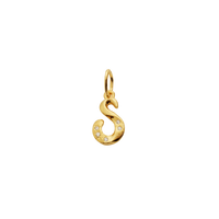 S Alphabet Pendant