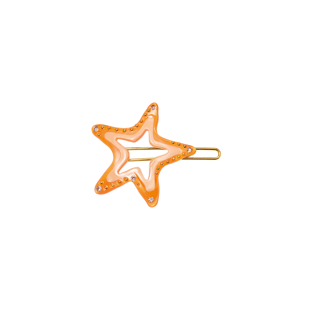 Star Hair Clip Marigold