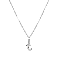 T Alphabet Necklace
