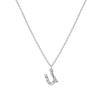 U Alphabet Necklace