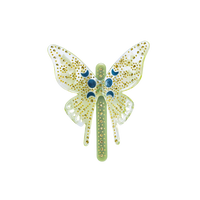 Vanessa Hair Clip Lime