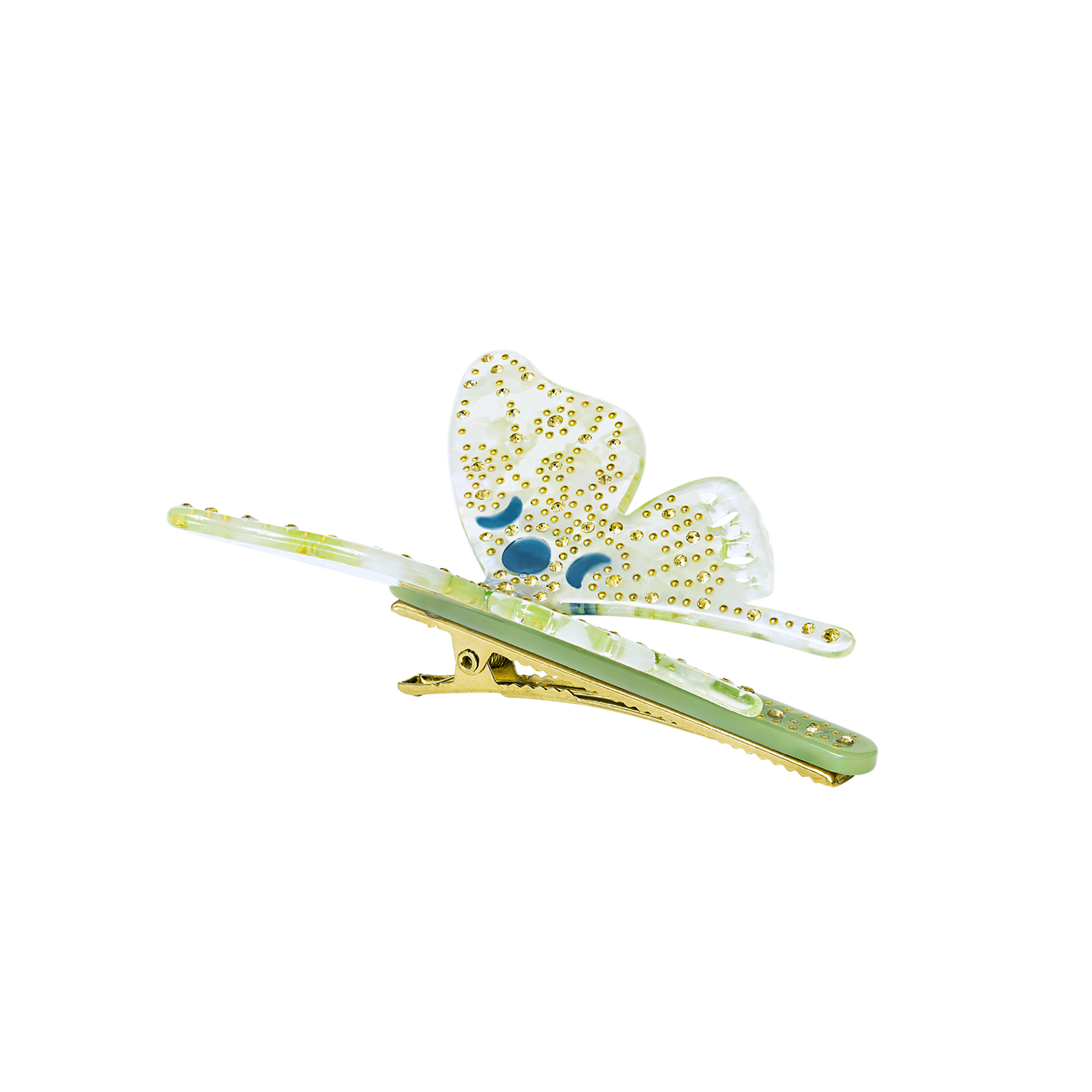 Vanessa Hair Clip Lime