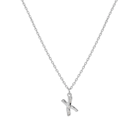 X Alphabet Necklace