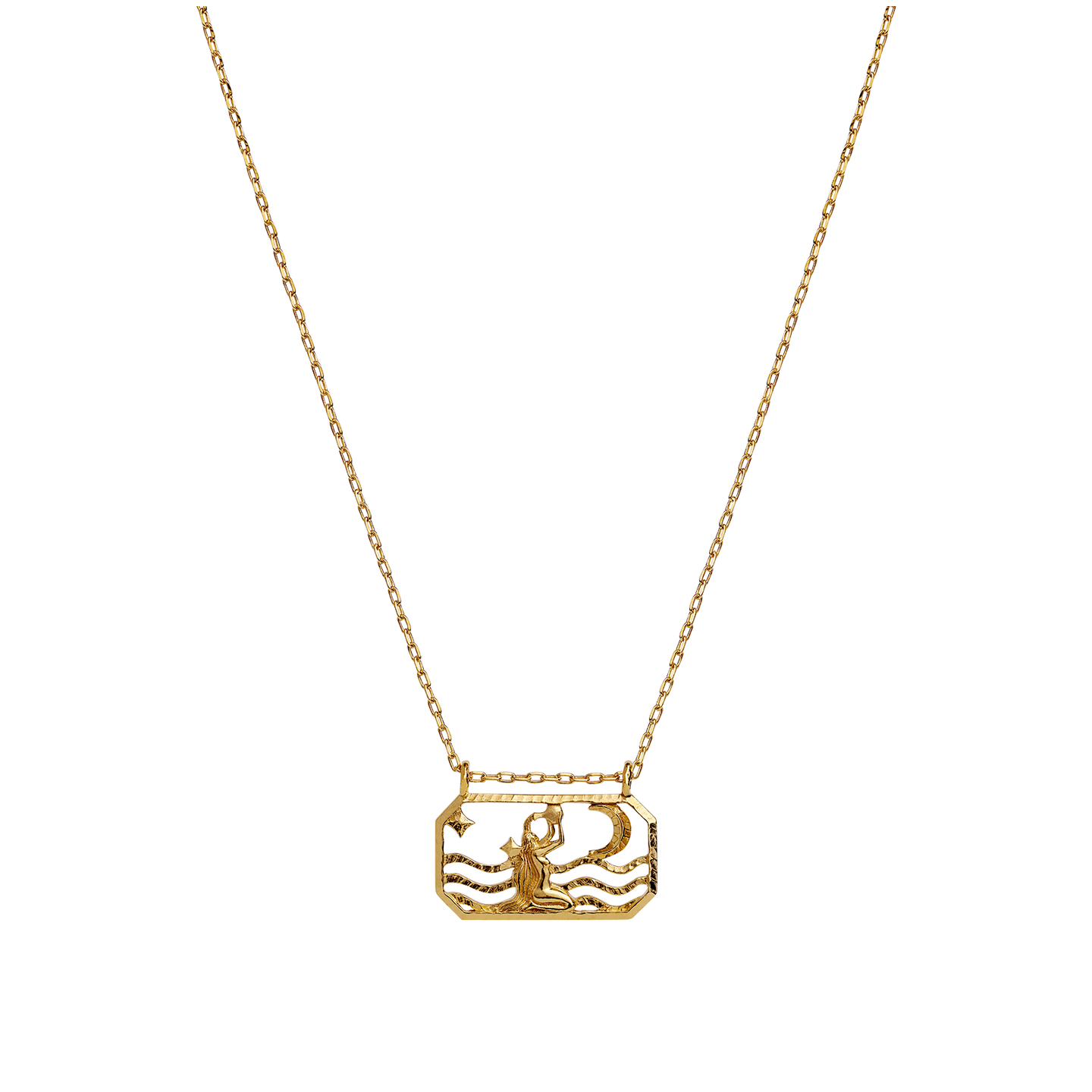 Zodiac Aquarius Necklace 20. Jan - 18. Feb