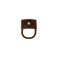 Lorea Hair Elastics Brown