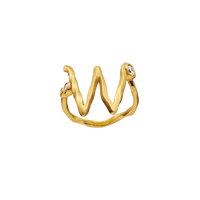 W Alphabet Ring